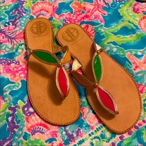 Lilly Pulitzer Sandals Size 9